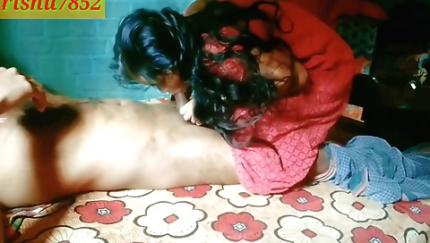 Porn video in which a teen girl takes care of her stepdoggie