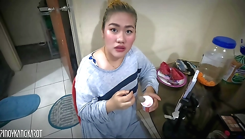 Indian hottie in a shower gets her tight ass licked