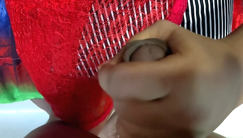 Indian girl with hairy pussy is showing off her body