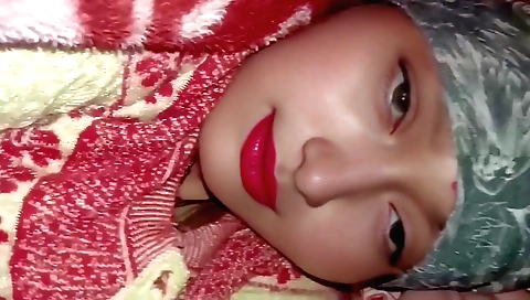 Indian babe fucked his young stepsister-in-law all night