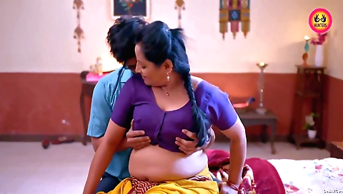 Busty brunette with a sexy pussy is fucking with her lover