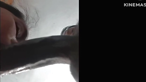 Indian brunette with a cute face enjoys being fucked