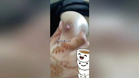 Sexy chick in black lingerie showing her body on web camera