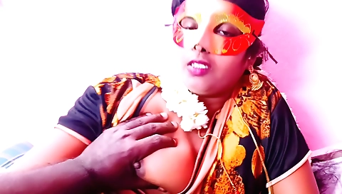 Indian brunette stepsister fucked her husbands stepbrother