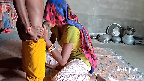 Indian couple fucking each other at home in the field