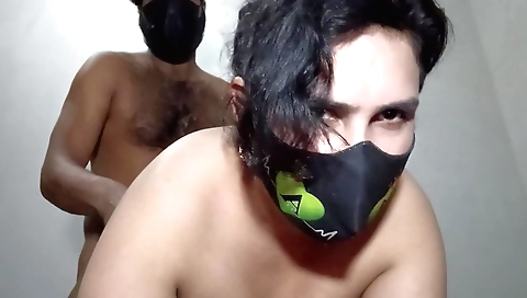 Fatima's hairy pussy gets fucked in amateur sex video