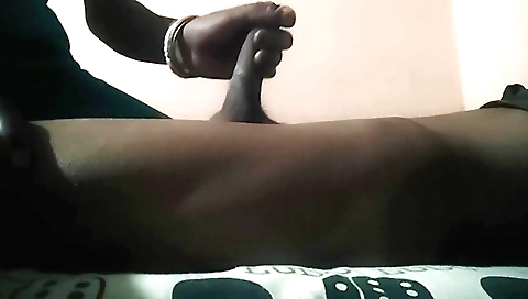 Indian housewife in her sexy lingerie rides a hard cock