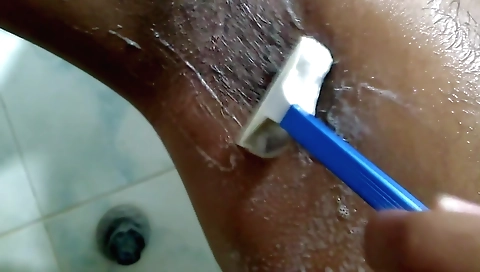 Indian teen girl in leather and sexy dress and cumshot