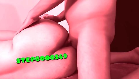 Indian teacher in high heels and big tits sucks cock