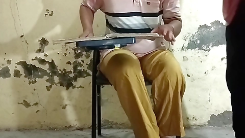 Indian stepsister gets a large cock for her big ass