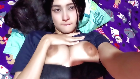 Hardcore amateur video with a hot slutty girl sending you a video