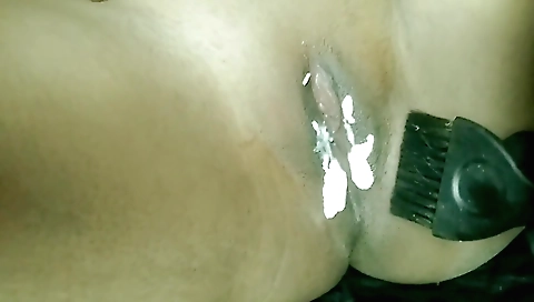 Tight pink pussy fucked in the bedroom in the amateur porn