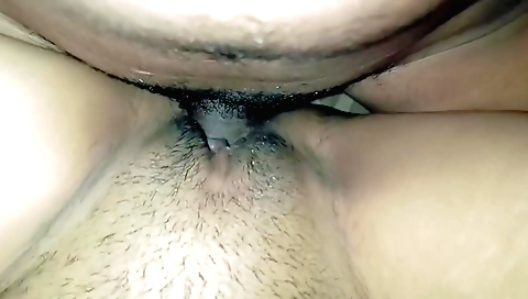 Sexy amateur teen has a hairy pussy that makes her horny