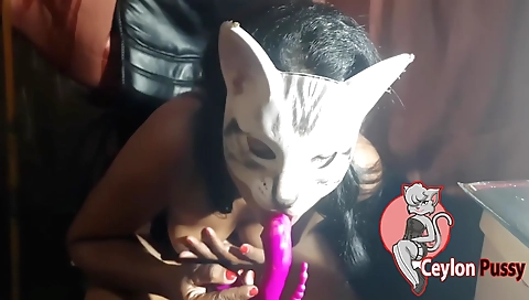 Sexy brunette slut with a sexy face and a nice round booty