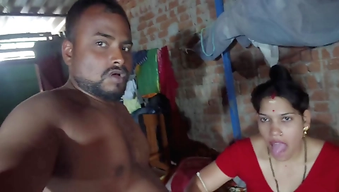 Indian wife fucked by her stepbrother in amateur pov