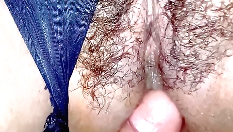 Brunette teen in a sexy lingerie gets fucked by her mom