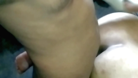 Sexy girl in a sexy dress is making a great homemade video