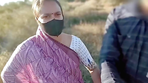 Indian amateur teen gets pounded in the jungle outdoors