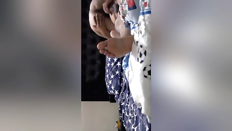 Cute girl takes off jeans and gets fucked by a handsome man