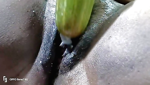 Hairy indian solo with a hot babe with a hairy pussy