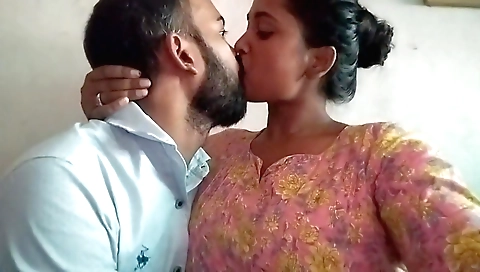 Brunette brunette with big boobs and a big ass is fucking