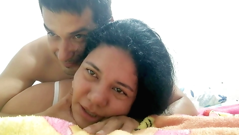 Amateur step fantasy video with a hot brunette milf