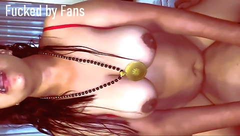 Compilation of big cock indian babes with small tits