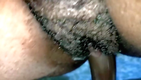 Indian amateur hairy video with busty blonde girlfriend