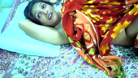 Indian babe with small tits and big boobs is getting fucked