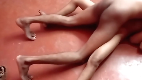 Indian girl with hair fucked by husband in the webcam