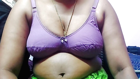 Indian girl with a pair of stockings gets her stepbrother to fuck