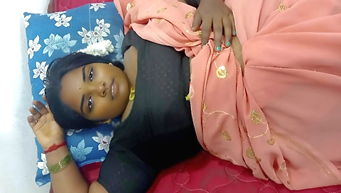 Indian brunette sex with her husband in front of her stepdaughter