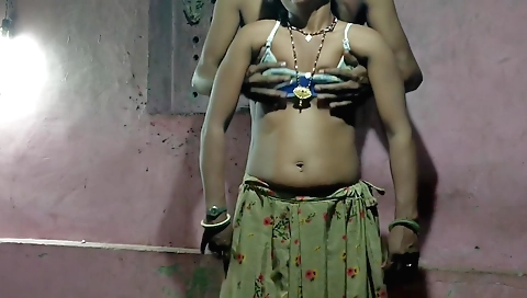 Hot little amateur indian girl with small tits is showing