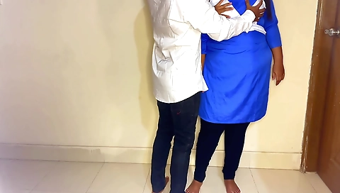 Babysitting amateur big dick fuck with cum on tits