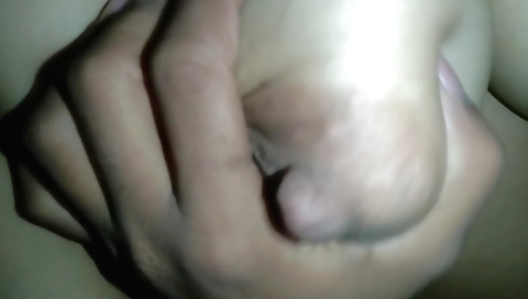 Indian with big tits is fucked in the open clothes in pov