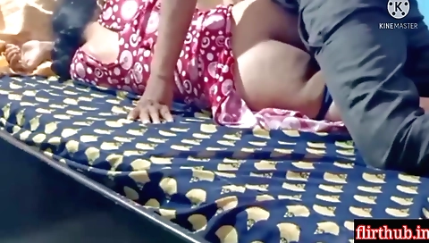 Busty brunette hairy chick playing a role in a game