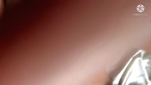 Amateur brunette with hairy pussy enjoys being alone