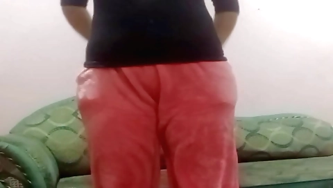 Solo video of a brunette masturbating in her camera