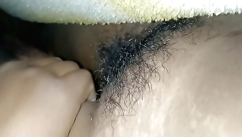 Indian hairy pussy porn video with a couple of women