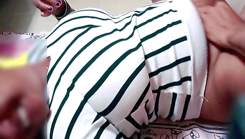 Indian wife is making out in this big black cock scene