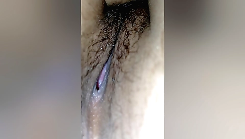 Amateur indian woman with a lovely hairy pussy enjoys a lesbian sex