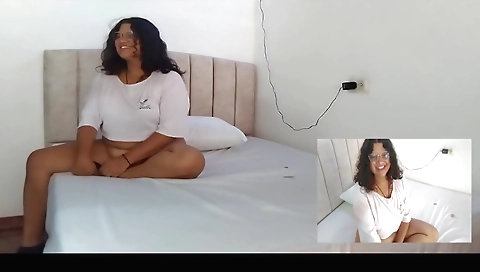 Slutty brunette with big titties is eager to have sex