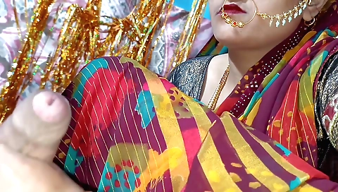 Hot brunette with round tummy riding big dick of her man