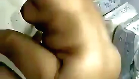 A brunette is getting banged with her lover's dick