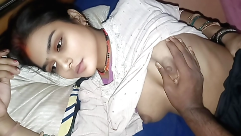 Indian hottie is having an erotic sex video with her boyfriend