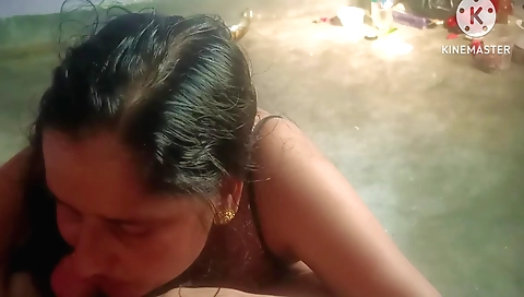 Big ass milf getting fucked hard by her lover in amateur sex